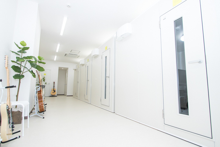 Wish岡崎校ピアノ教室のレッスンスタジオ